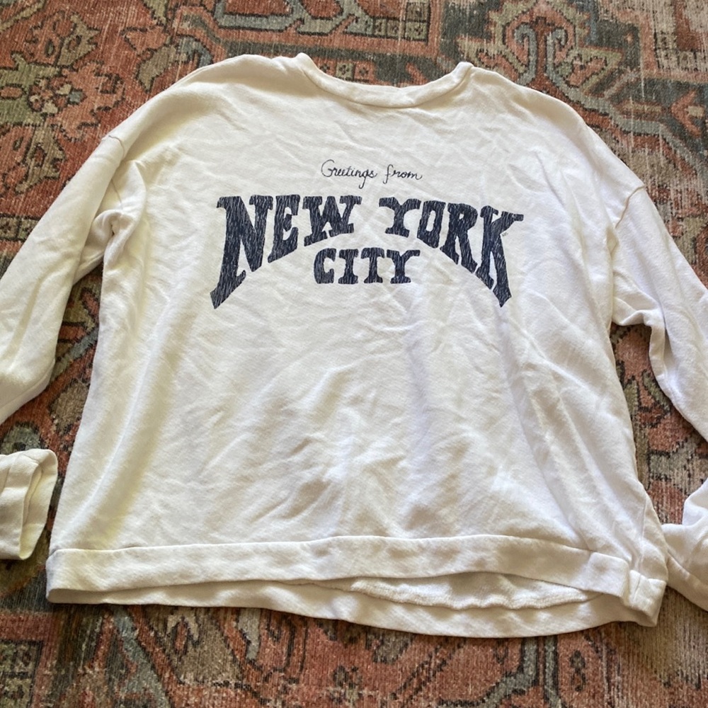 M//C  New York graphic sweatshirt